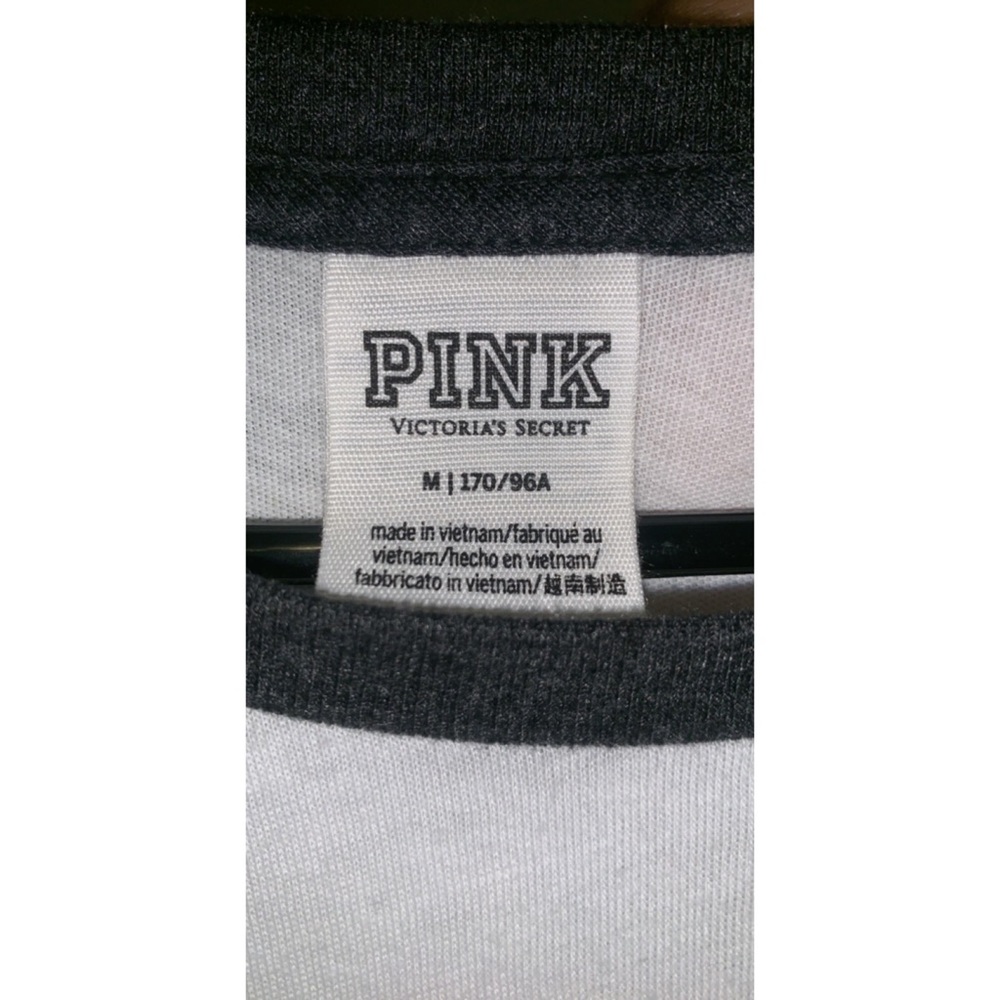 pink 3/4 shirt sleeve shirt